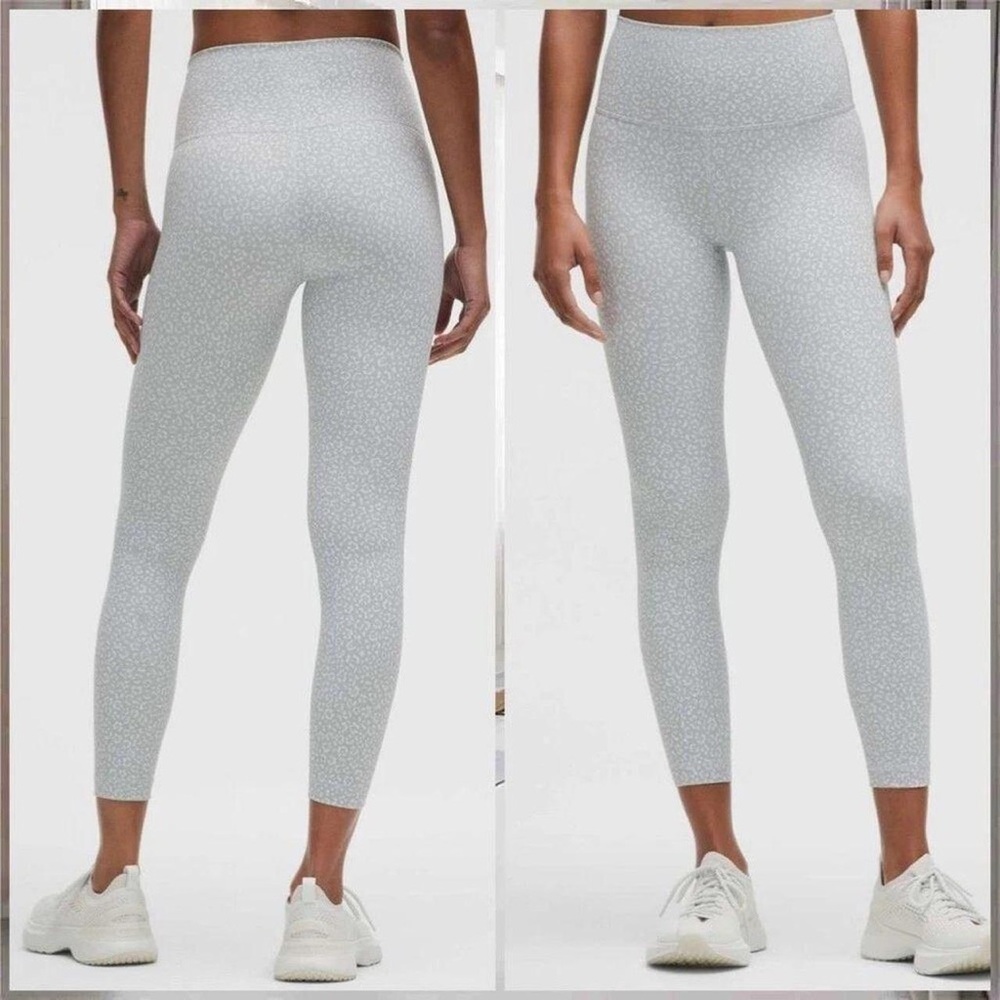 NWT Lululemon Leopard Daisy Starlight Multi 25in. Wunder Train Size 10